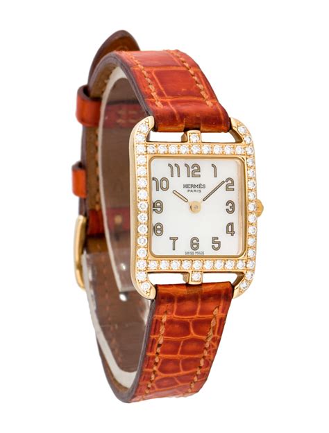 hermes cape cod watch with diamonds|hermes cape cod watch ladies.